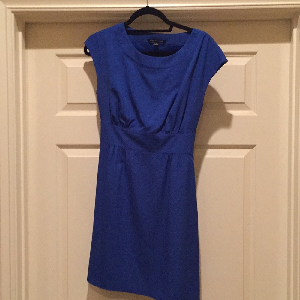 Gianni Bini Royal Blue tie waist dress